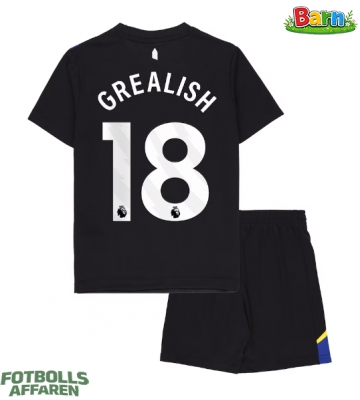 Everton Jack Grealish #18 Tredjeställ Barn 2025-26 Kortärmad (+ Korta byxor)